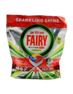 Kapsułki do zmywania Fairy Platinium plus A30 lemon