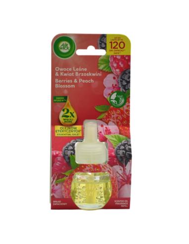 Odświeżacz pow.AIR WICK 19ml owoce leśne/brzoskwinia