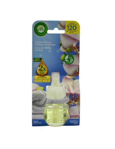 Odświeżacz pow.AIR WICK 19ml świeże pranie/orchidea