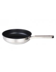 Patelnia 24cm stal nierdzewna 73961