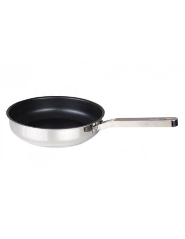 Patelnia 24cm stal nierdzewna 73961