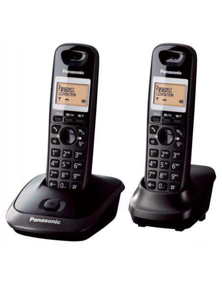 Telefon Panasonic KX-TG2512 PDT czarny dodatkowa słuchawka
