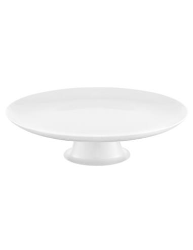 Patera szklana 32cm Lily biała