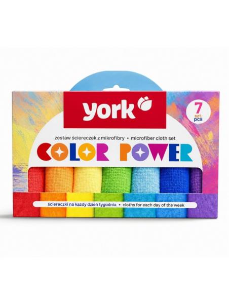 Ściereczki mikrofibra York ColorPowe