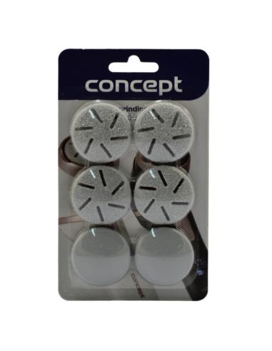 Głowica nakładki do pilnika Concept PN0005 ścierające zapas 6szt