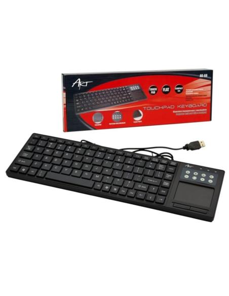 Klawiatura Art Ak-68 touchpad USB