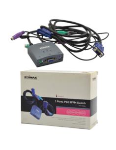 Switch Edimax EK-PA2C 2 port PS/2 KVM audio