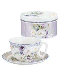 Filiżanka ze spodkiem 300ml Fantazy GR051 Villa Italia