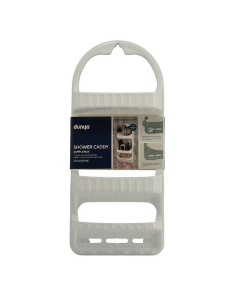 Półka łazienkowa 3-poziomowa Caddy plastikowa
