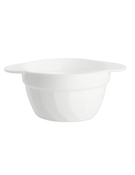 Bulionówka 700ml Agnes biała szklana