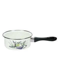 Rondel emalia 16cm Lawenda