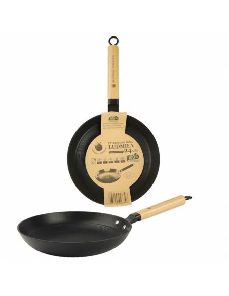 Patelnia żeliwna Ludmiła 24cm MMHJ-24