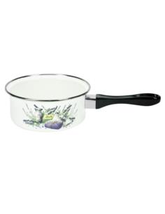Rondel emalia 14cm Lawenda