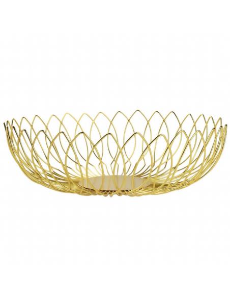 Koszyk na owoce metalowy 25,5x10,5cm 23KA-204
