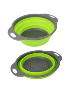 Cedzak silikonowy składany 29,50cm KHT23