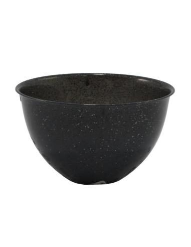 Miska plastikowa  0,75L 14cm Liść czarna