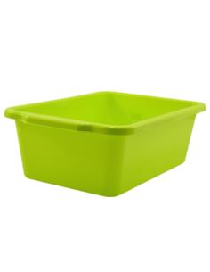 Miska plastikowa 25L 57,8x37,8cm h:18,7cm prostokątna 840-00 mix 2