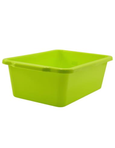 Miska plastikowa 25L 57,8x37,8cm h:18,7cm prostokątna 840-00 mix