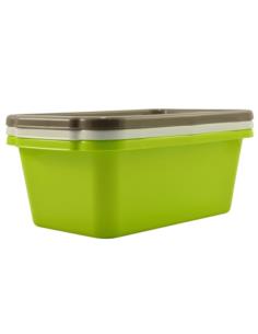 Miska plastikowa 15L 47,5x28,8cm h:17,7cm prostokątna 841-00 mix
