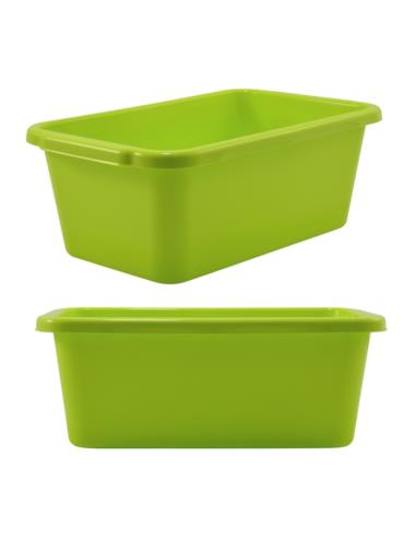 Miska plastikowa 15L 47,5x28,8cm h:17,7cm prostokątna 841-00 mix
