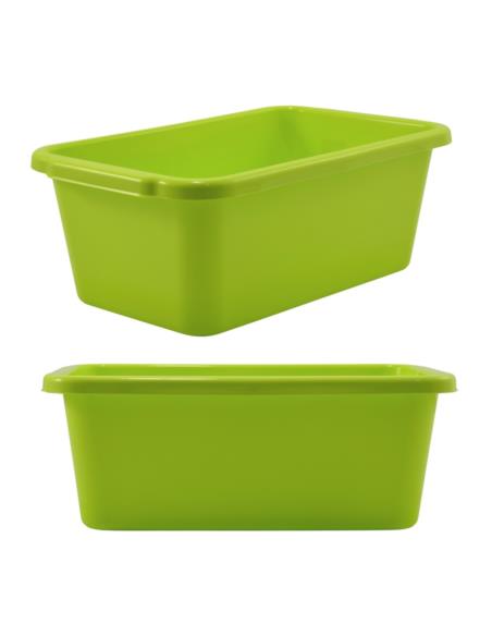 Miska plastikowa 15L 47,5x28,8cm h:17,7cm prostokątna 841-00 mix