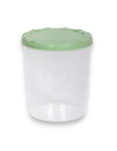 Pojemnik plastikowy 1L Twist zakręcany mix
