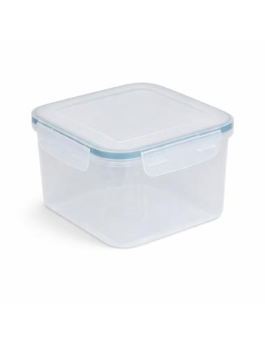 Pojemnik plastikowy 1,5L Clip hermetyczny kwadratowy