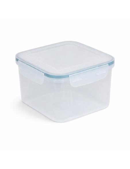 Pojemnik plastikowy 1,5L Clip hermetyczny kwadratowy