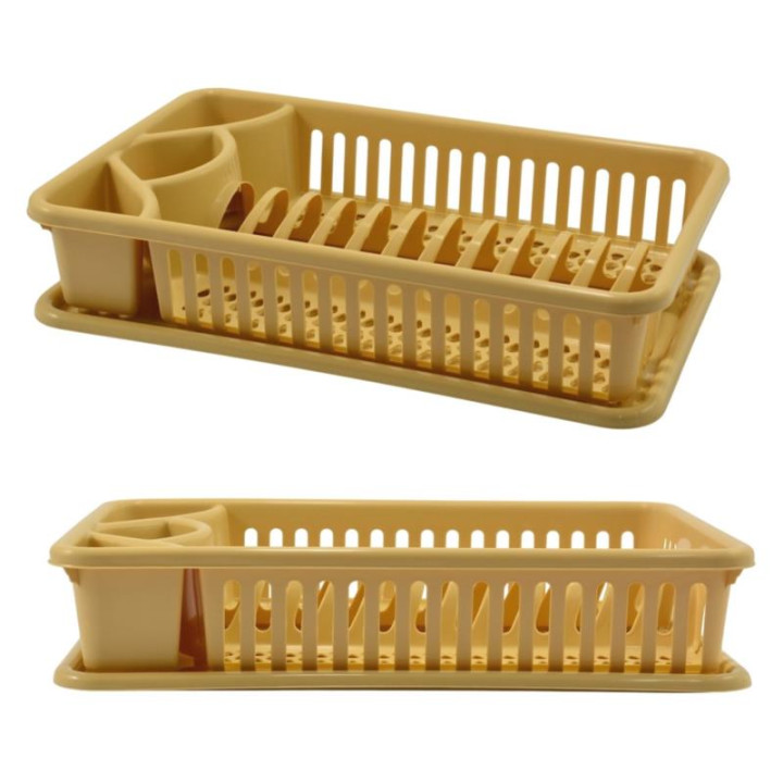 Suszarka do naczyń plastikowa Lux I beżowa