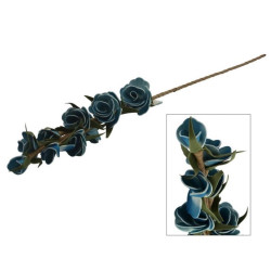 Gałązka ozdobna Róża 95cm piankowa FLLY034 mix