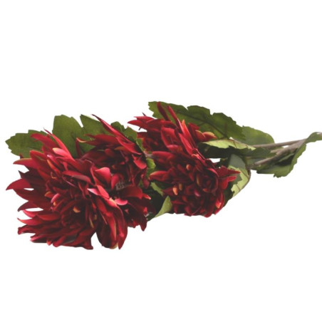 Kwiat sztuczny chryzantema bukiet 75cm K174-m1 mix