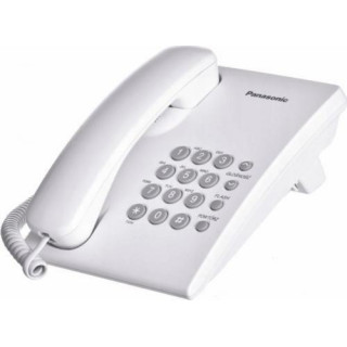 Telefon stacjonarny Panasonic KX-TS500PDW Biały