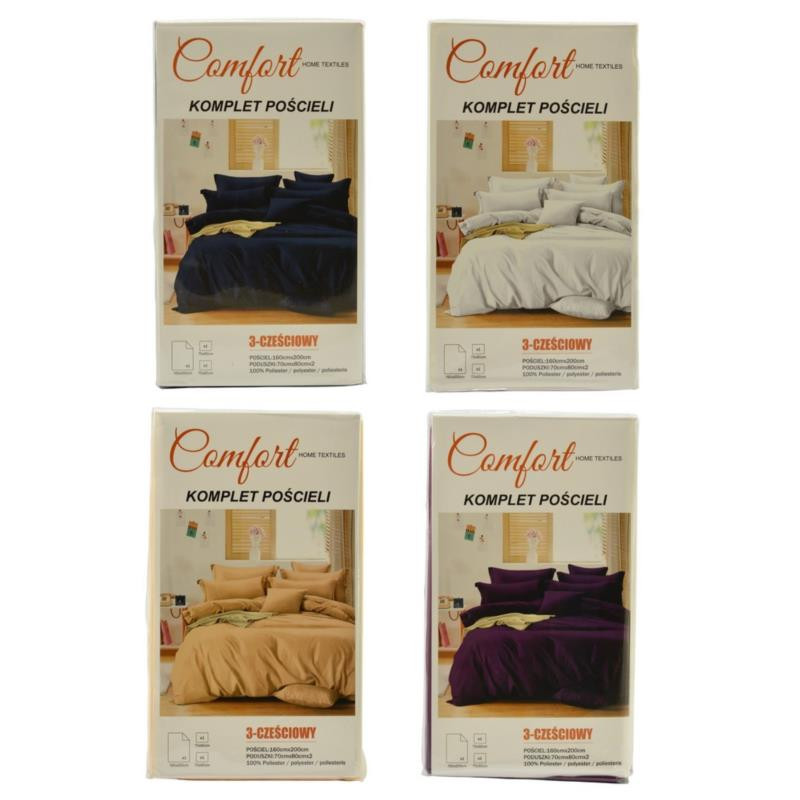 Pościel 160x200cm 2x70x80cm 026552 mix
