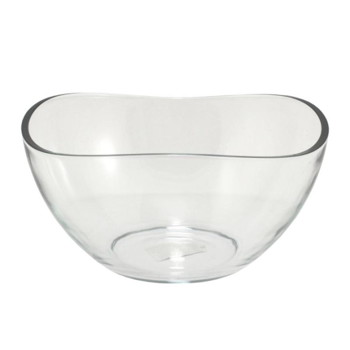 Salaterka szklana Vira 21cm przezroczysta