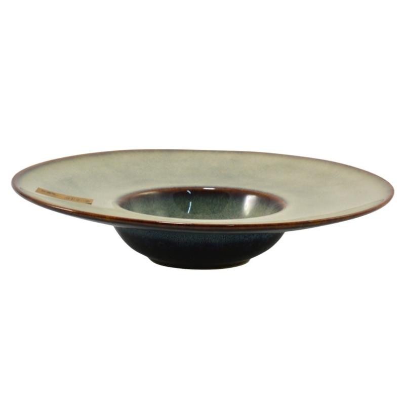 Talerz do makaronu 28cm ceramiczny Ombres mix