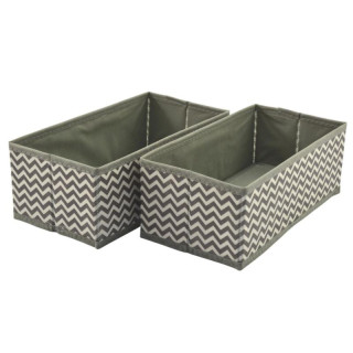 Pudełko-organizer 28x14x10cm 2 sztuki ASC19410