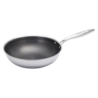 Patelnia wok 28cm stal nierdzewna Klausberg KB-9024