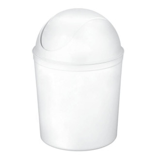 Kosz na śmieci  5L Swing biały 1345