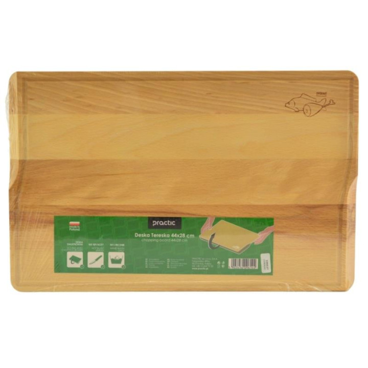 Deska do krojenia drewniana 44x28cm Teresa