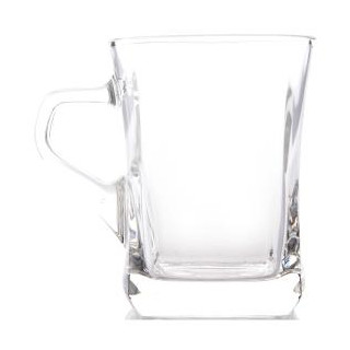 Kubek szklany 250ml GEO niski