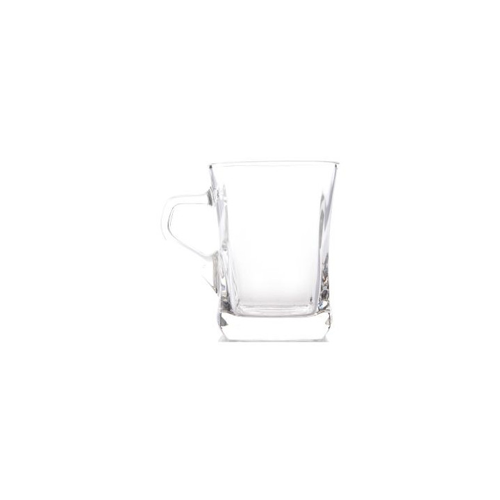 Kubek szklany 250ml GEO niski