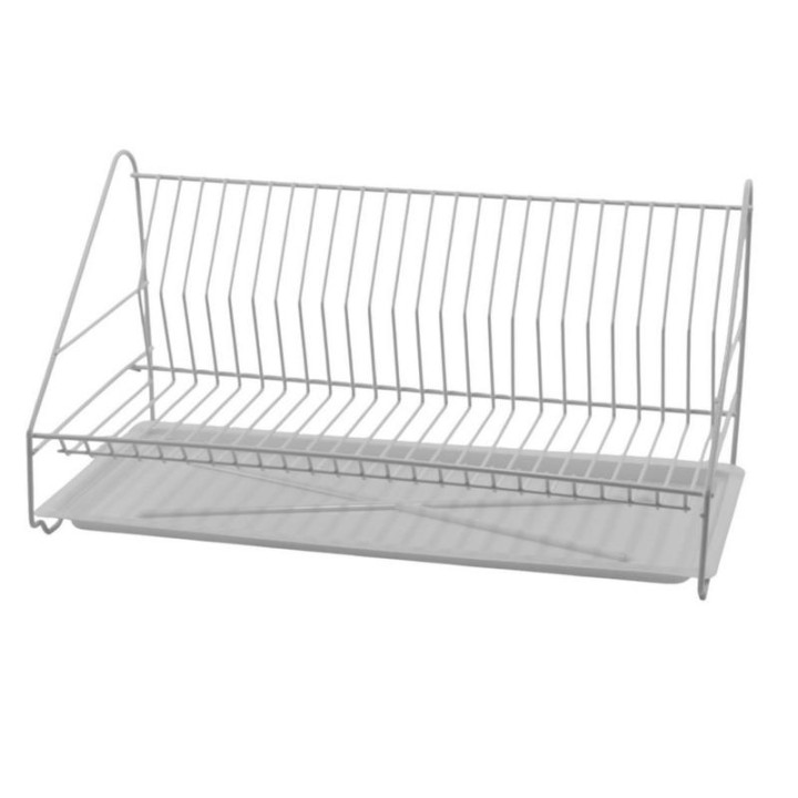 Suszarka do naczyń 1-poziomowa 50cm biała