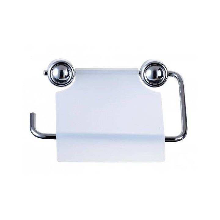 Uchwyt na papier toaletowy z klapką plastikową