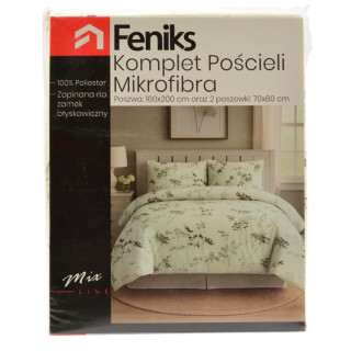 Pościel 160x200cm Mikrofibra WZ01 poduszki 2x70x80