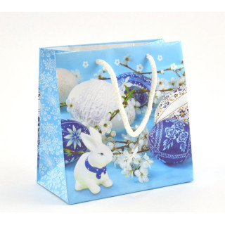 Torebka ozdobna Wielkanoc 15,5x15,5cm T2 mix