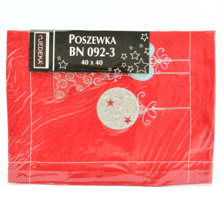 Poszewka 40x40cm bożonarodzeniowa 092-3