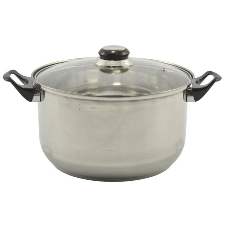 Garnek Vital 24cm 5,1L nierdzewny z pokrywką