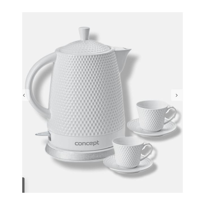 Czajnik Concept RK-0040 ceram+2filiżanki