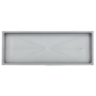 Podstawka pod suszarkę 50x19cm srebrna