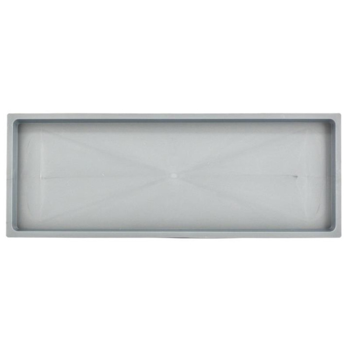 Podstawka pod suszarkę 50x19cm srebrna